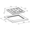 Газовая поверхность Gorenje  GT641AKB