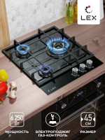 Газовая поверхность Lex GVG 431 BL Газовая поверхность Lex GVG 431 BL